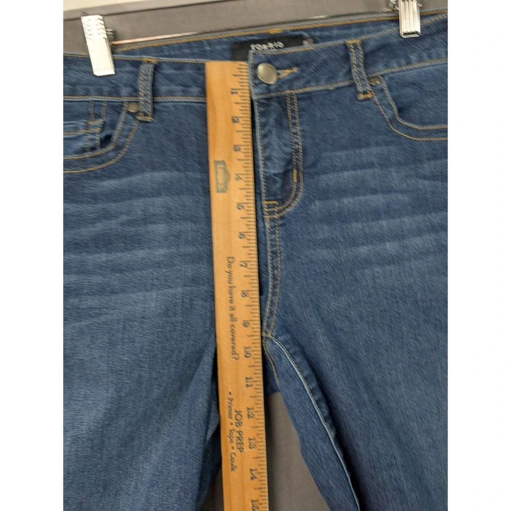 Torrid Denim Jeans Womens 16R Blue Skinny Leg Stretch Medium Wash